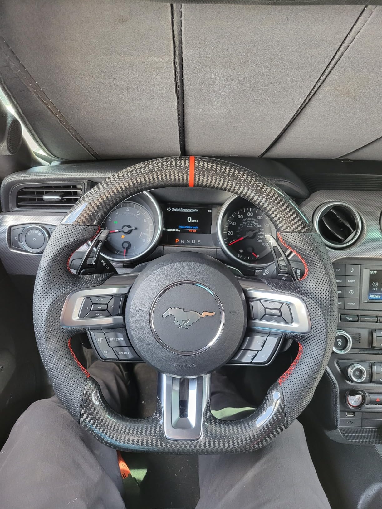 2018+ Mustang Ecoboost/GT Carbon Steering Wheel