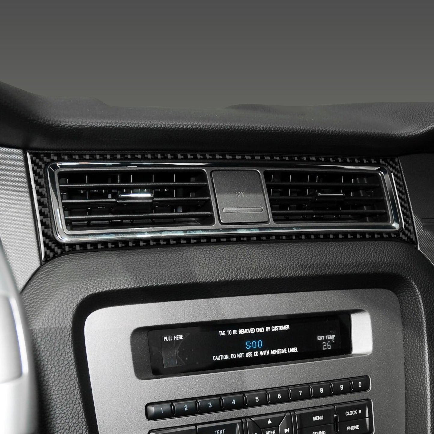 S197 Mustang Carbon Interior Dash (10-14)