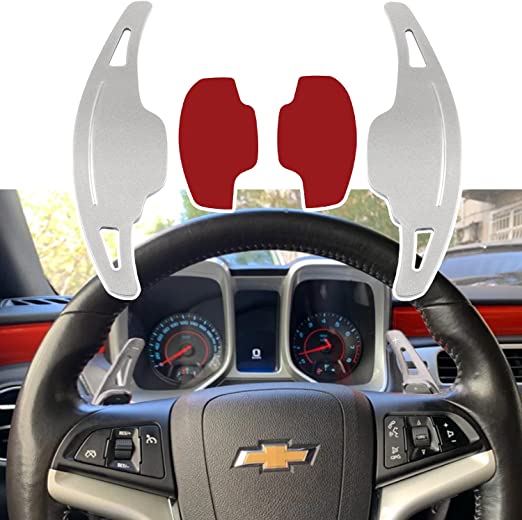 Chevrolet Camaro (12-15) Silver Aluminum Paddle Shifter Extensions