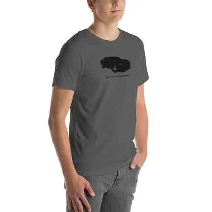 Passion, Power, Performance Mustang Graphic Tee